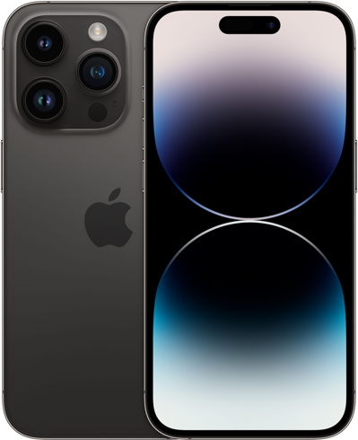 Apple iPhone 14 Pro 128GB Space Black - Orange Jordan 