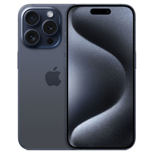 Apple iPhone 15 Pro 5G,128GB,Blue Titanium - Orange Jordan	