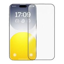 Glass Screen Protector for iPhone 15 Pro Clear - Orange Jordan