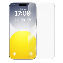 Privacy Glass Screen Protector iPhone 15 Pro - Orange Jordan