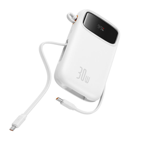 Baseus QPow 2 Digital Display Fast-Charging Power Bank 30W - Orange Jordan