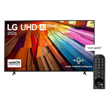 65 Inch LG UHD AI UT80 4K Smart TV - Orange Jordan