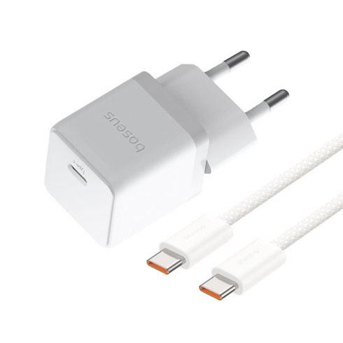 Baseus Palm Fast Charger 20W White