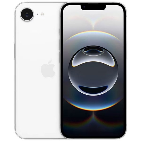 Apple iPhone 16e - 512 GB, White - Orange Jordan