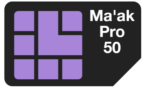 Maak 50 Postpaid Business Phone Plan - Orange Jordan