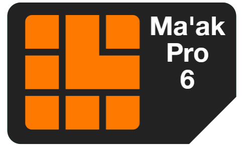 Maak 6 Prepaid Business Phone Plan - Orange Jordan