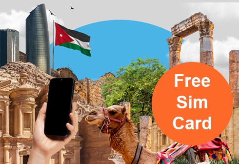 Visitors Line - Tourist Prepaid SIM Card in Jordan