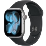 Apple Watch Series 11 - Space Grey Aluminum Case with Black Sport Band	