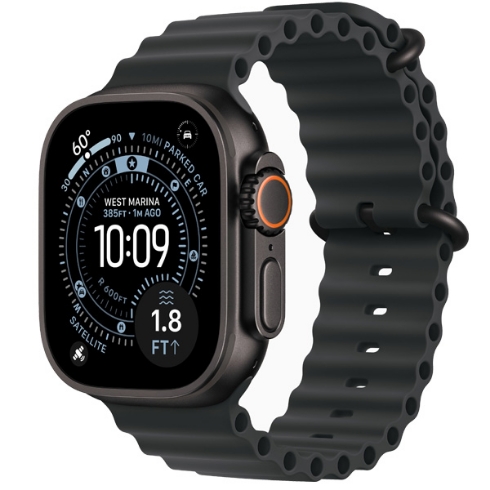Apple Watch Ultra 3 black-ocean-band	