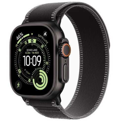 Apple Watch Ultra 3 black-trail loop
