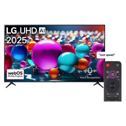 55 Inch LG UHD AI UT80 4K Smart TV - Orange Jordan
