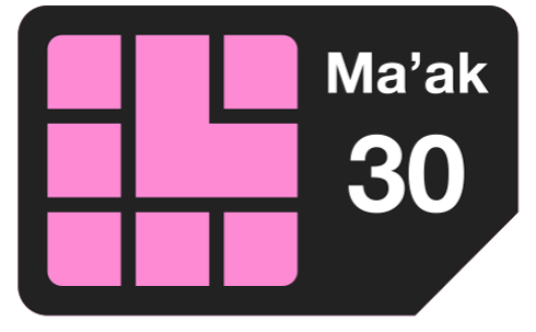 Buy Online Ma'ak 30 Mobile Phone Plan - Orange Jordan