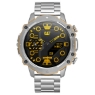 Caterpillar Smart Watch Silver with Metal Band