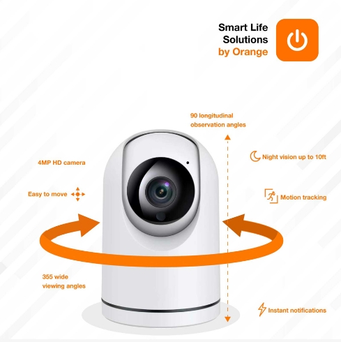 4MP Wi-Fi Security Camera