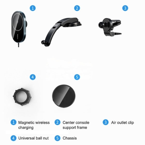 ROCK MAGNETIC wireless CAR Charger 